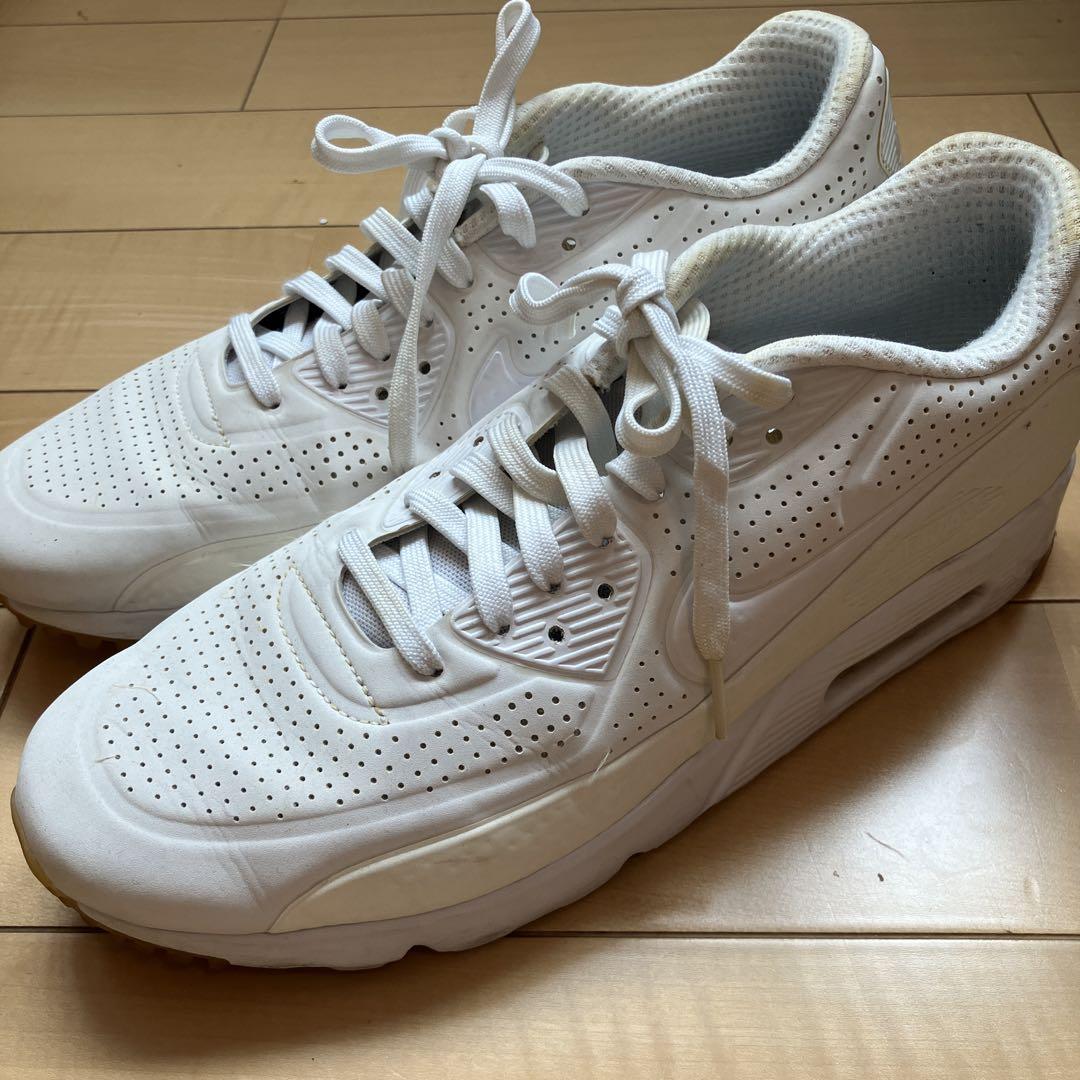 2-3回利用　NIKE エアマックス　27.5 オール　ホワイト　白　ナイキ