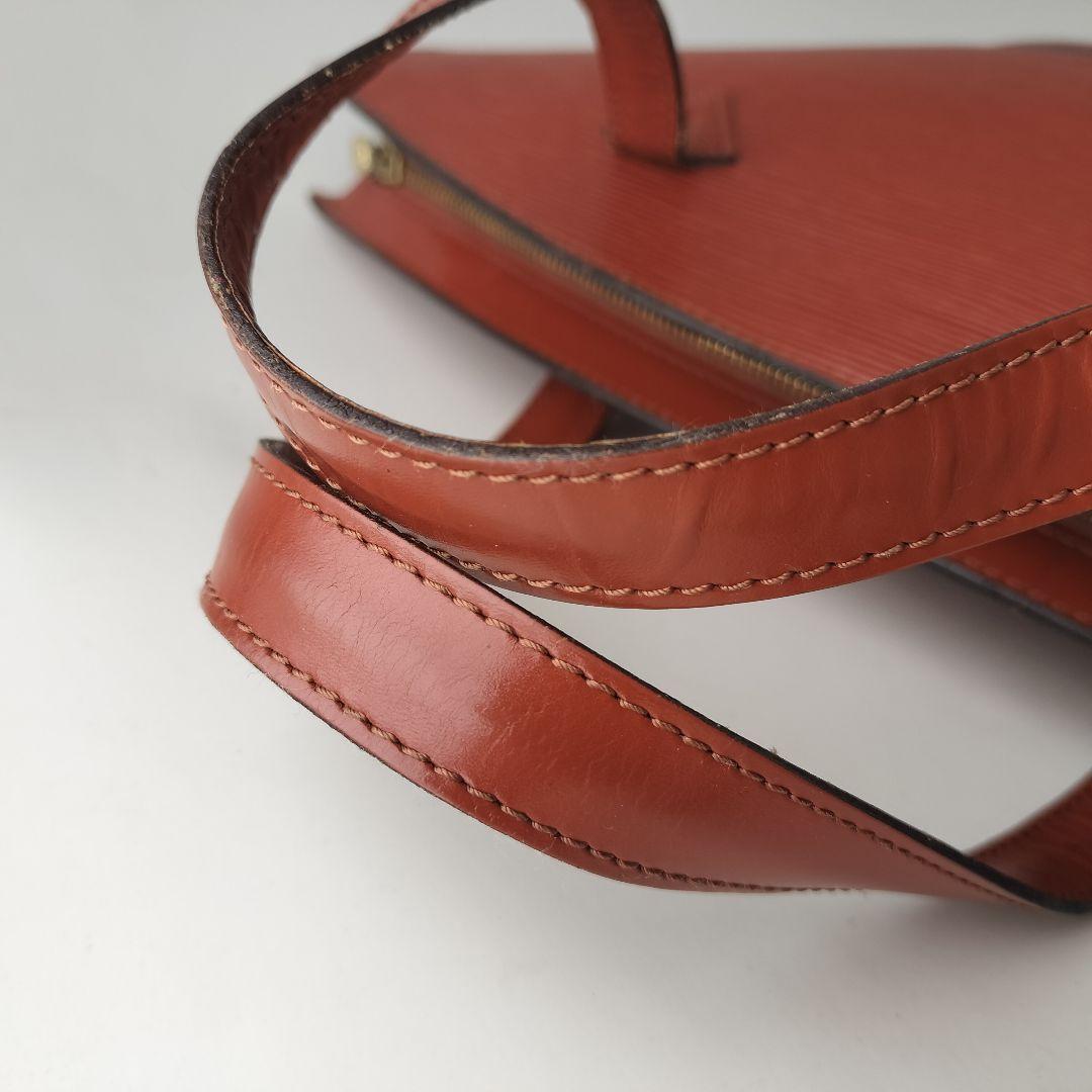 見逃し厳禁！おトクな 美品 Louis ブラウン トートバッグ エピレザー Vuitton バッグ