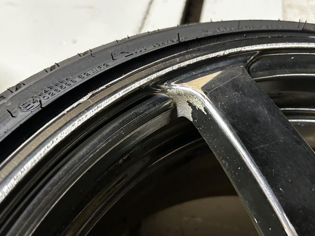 【引き取り限定】AVS MODEL T6 クローム PCD100 4H 4穴