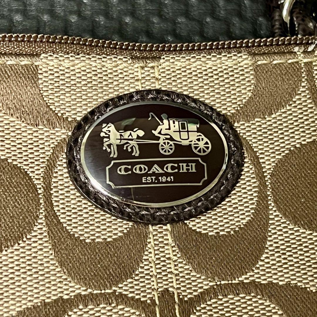 COACH コーチ シグネチャー 人気 ブラック リストレット 未使用品