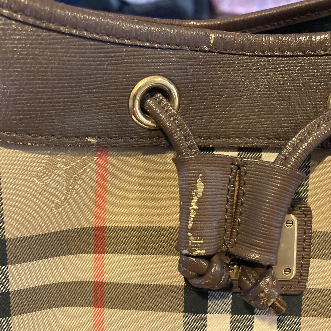 Burberrys チェック柄 ショルダーバッグ