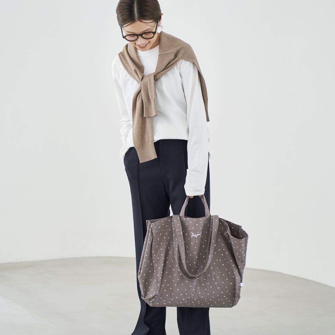 IENA ENFANT ボンジュール2wayトートバッグ baby-kids