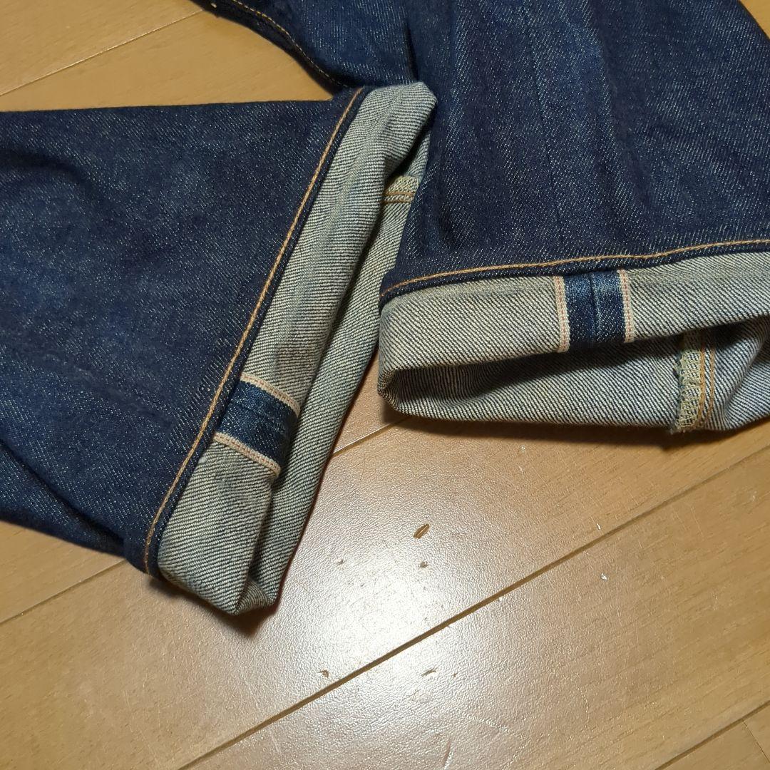 EVISU エヴィス 2504XX NO.2 水牛パッチ シンチバック W33