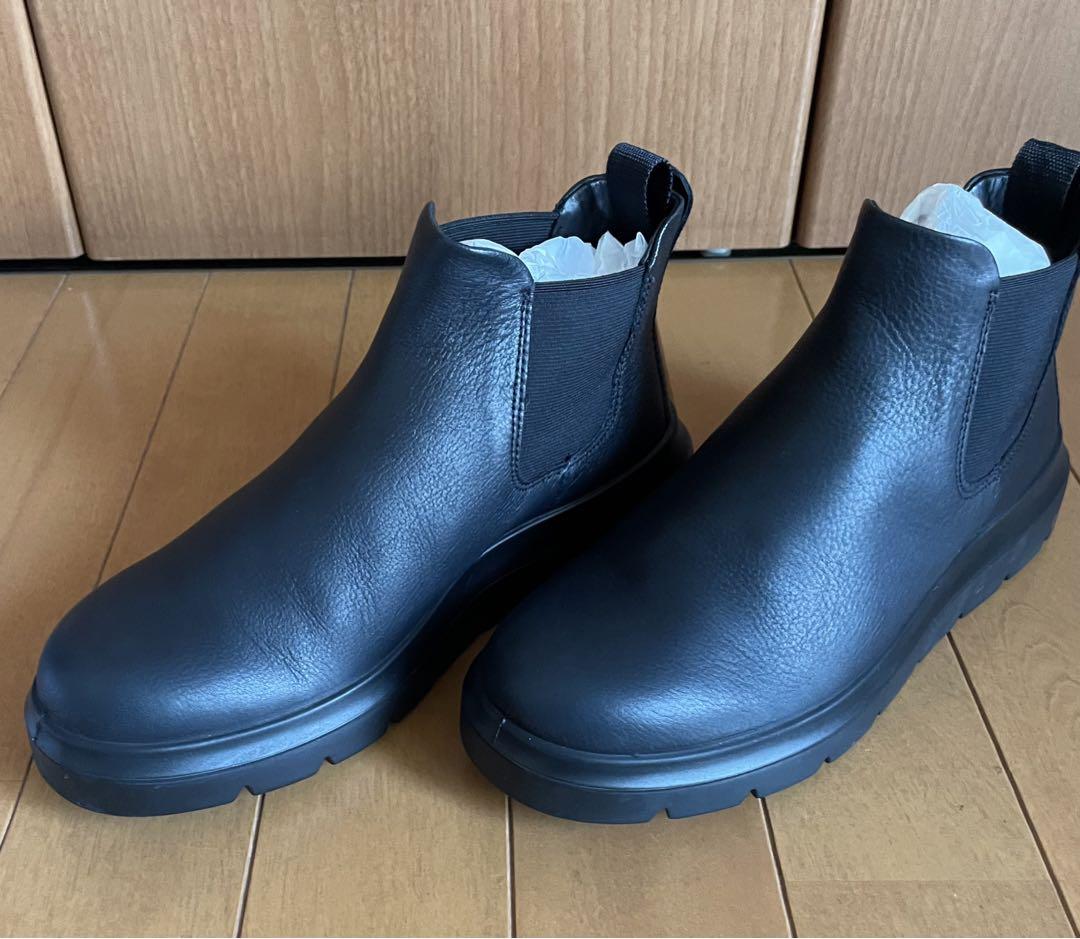 ☆ecco☆ サイドゴア　ショートブーツ