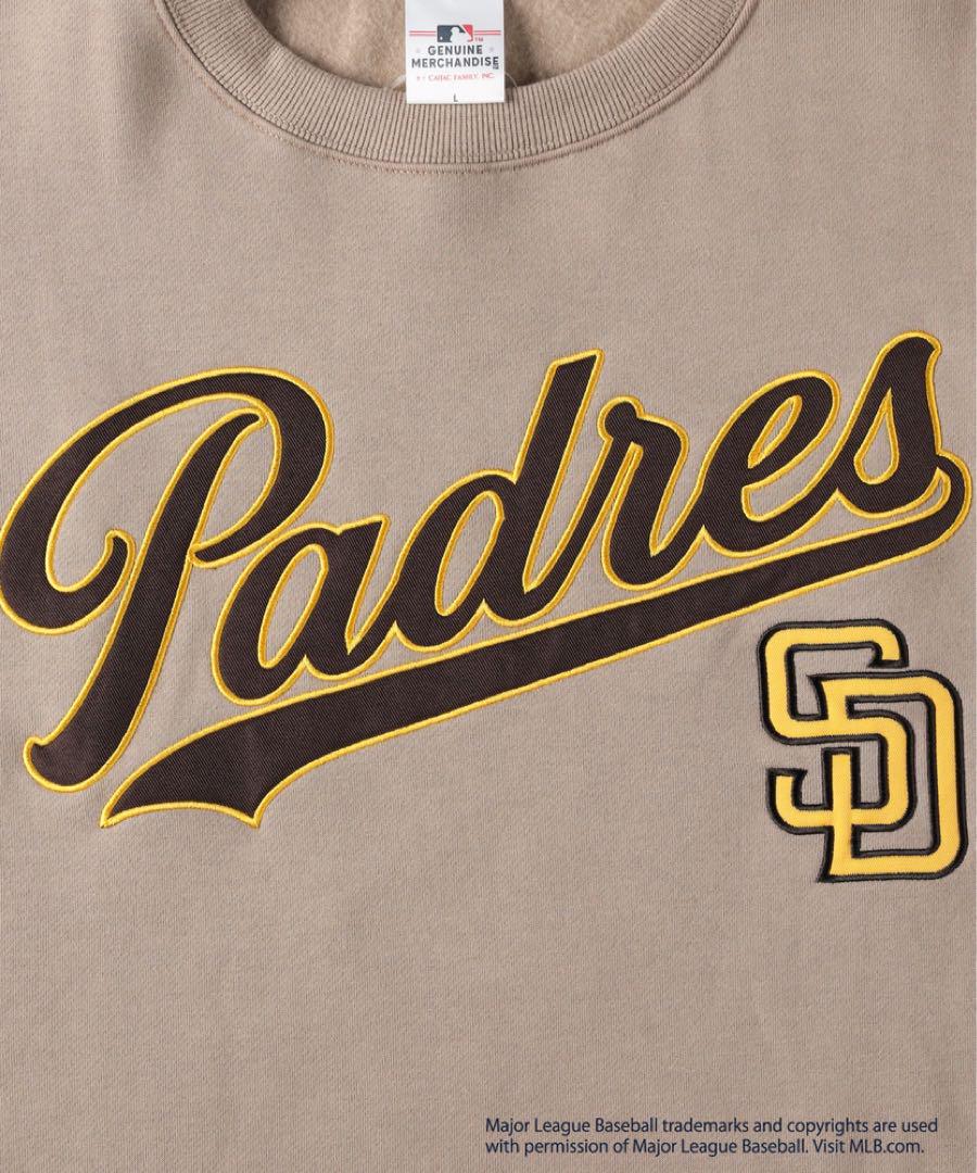 パドレス スウェット トレーナー　MLB公式　裏起毛　Ｌサイズ