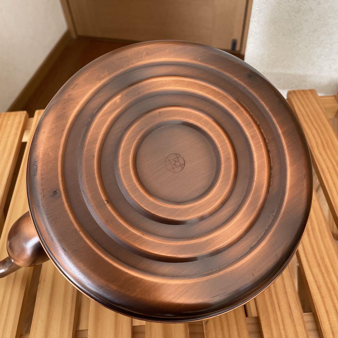 星野器物 銅製ケトル やかん 槌目