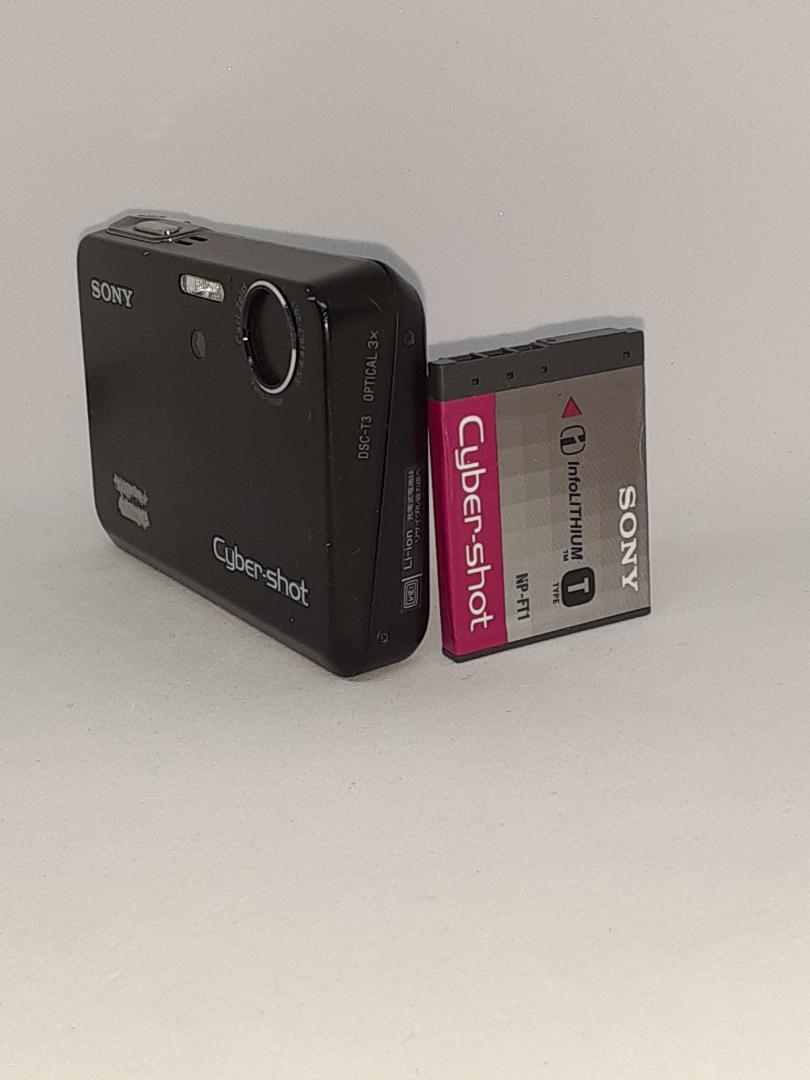【スマホ転送OK】ソニー SONY Cyber-shot DSC-T3 ブラック