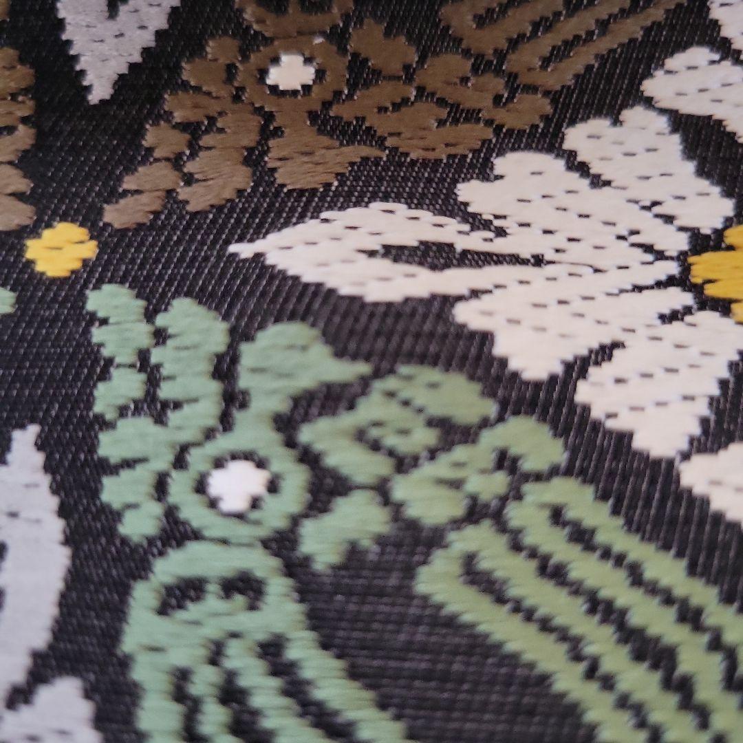 【美品】唐織☆七宝花文☆袋帯