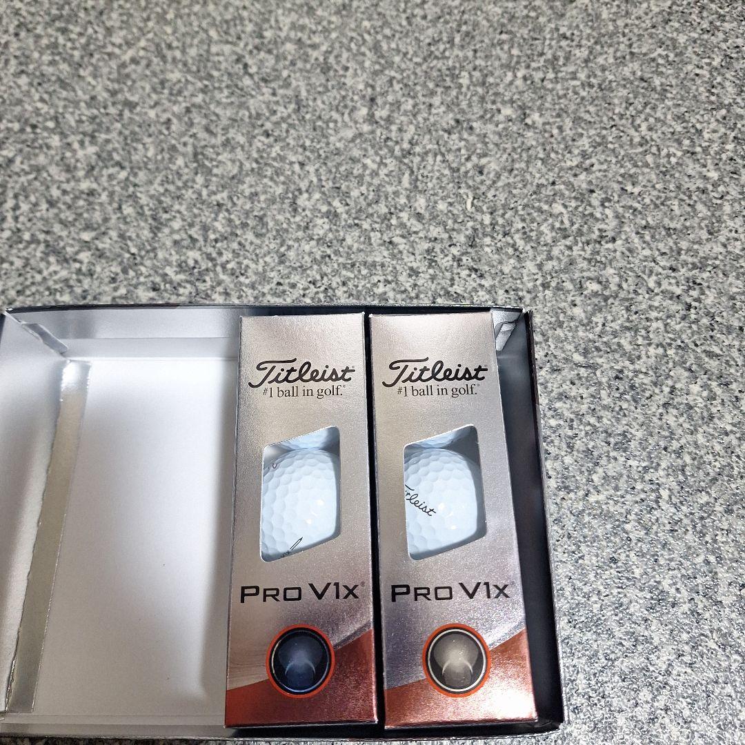 新品タイトリストProV1X ゴルフボール 2ダースセット
