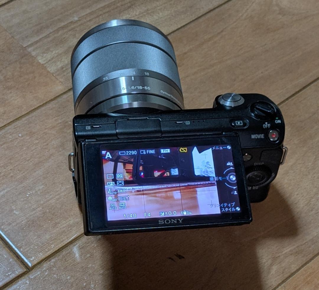 SONY NEX-F3 ミラーレス一眼 ホワイト
