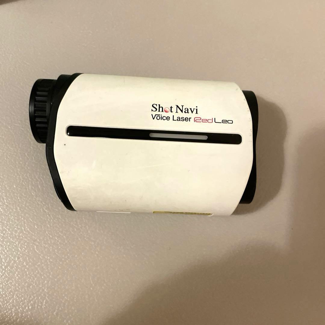 ショットナビ Voice Laser Red Leo ゴルフ用レーザー距離計 ゴルフ
