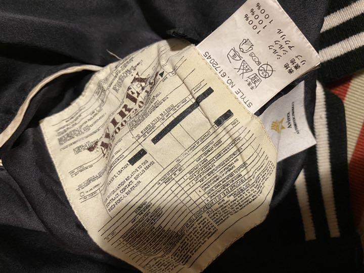 シルクℋ アヴィレックス シルク100% 黒×赤 スカジャン C1hcz-m76462870252 リバーシブル 全刺繍 ⇎れあり