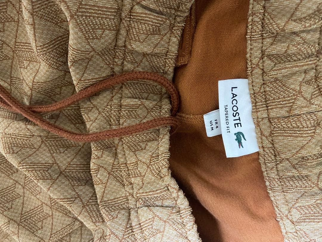 Lacoste モノグラム　パンツ　サイズ　M