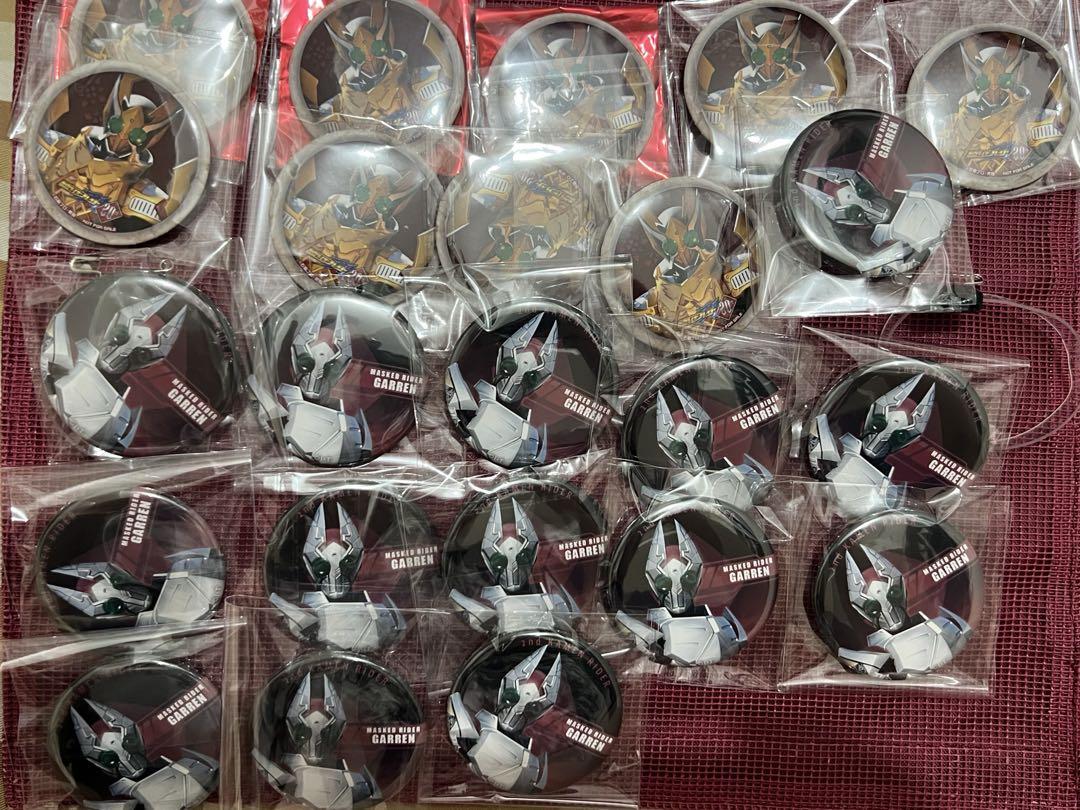 仮面ライダーギャレン　缶バッジまとめ売り