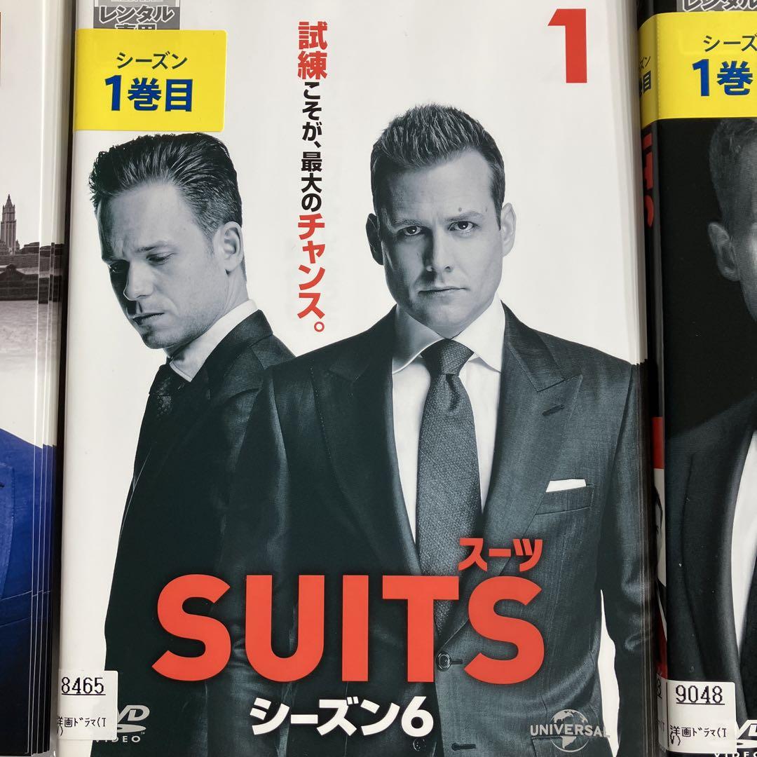 レンタル　SUITS スーツ　DVD シーズン1〜8全話セット