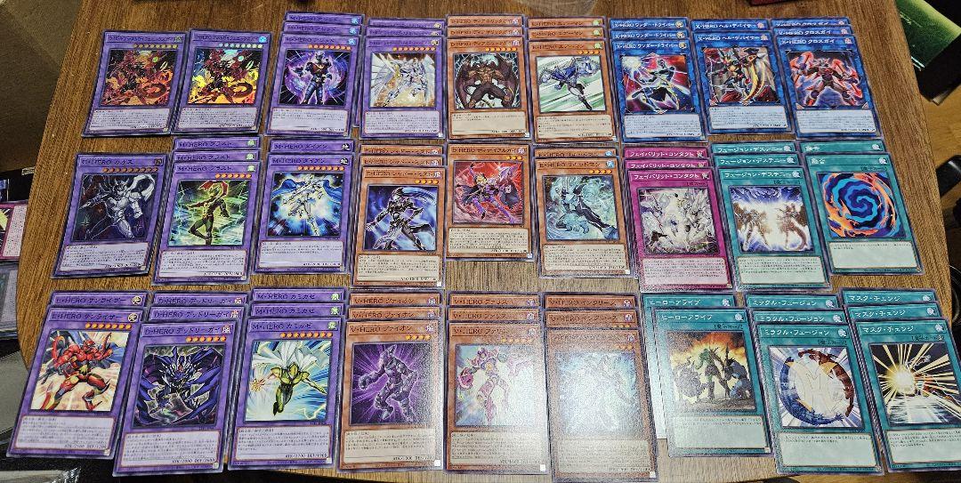 遊戯王 HEROデッキパーツ 英語版まとめ売り 遊戯王 HERO デッキパーツ TTP1 セミコンプ まとめ売り - メルカリ