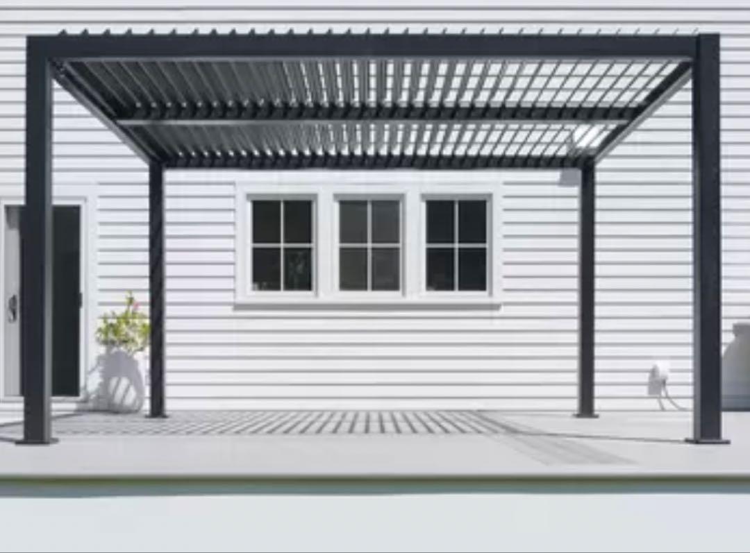 【引取り限定】ソジャグ ハナ 10 x 13フィート（3 x 4m）パーゴラ