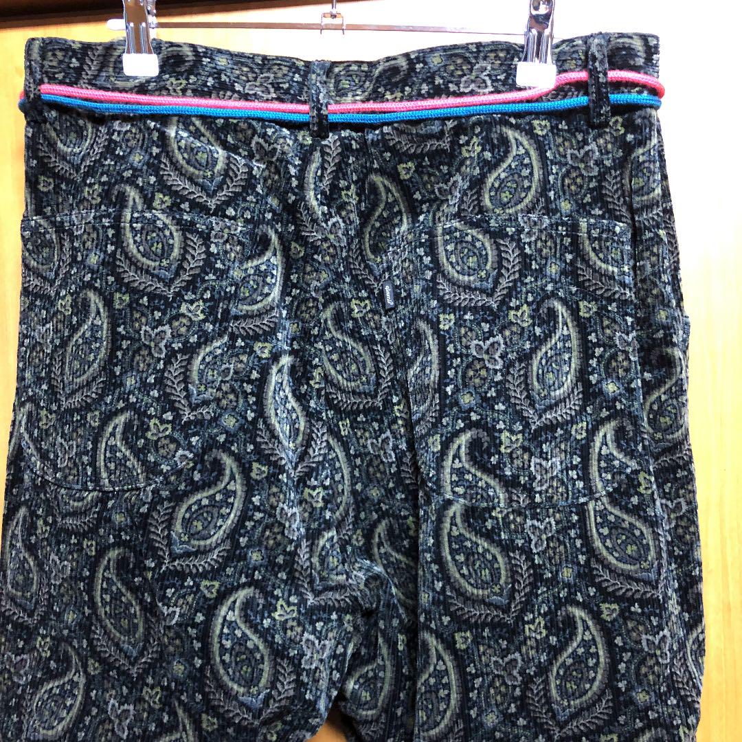 格安通販 glamb ペイズリーコーデュロイワイドパンツ yZbAU-m76466623248 グラム 人気定番安い