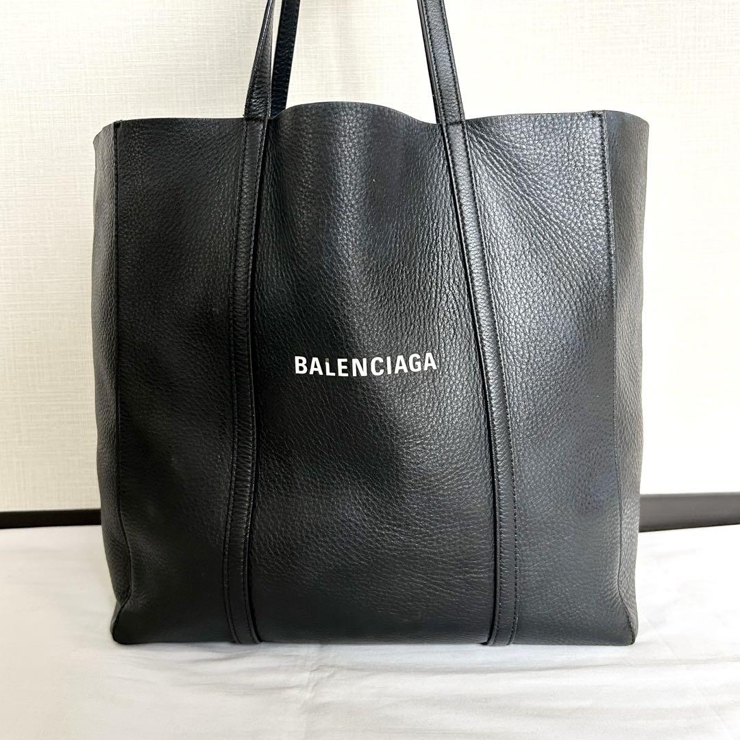 □高級感□激レア BALENCIAGA トートバッグ レザー ブラック