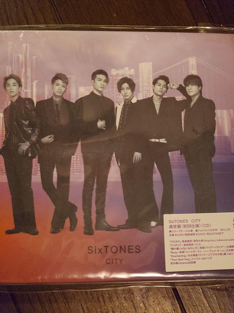 SixTONES アルバム3形態CITY 他シングル
