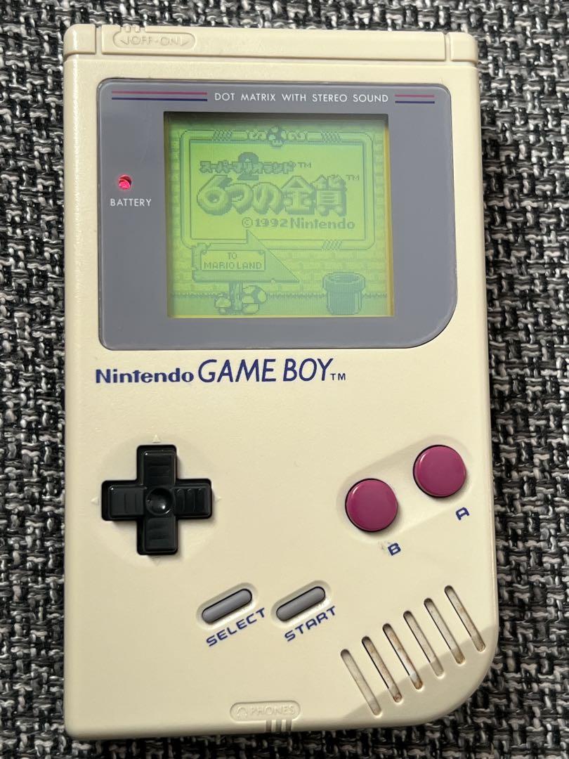 ゲームボーイ本体　ソフト2種　マリオ　任天堂　Nintendo DMG-01 ゲームボーイ本体 ソフト2種 マリオ 任天堂 Nintendo DMG-01