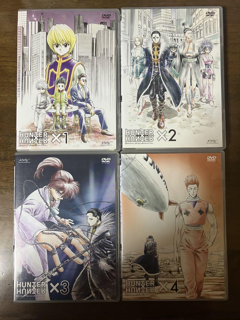 新品 旧HUNTER×HUNTER ヨークシン編1-4巻セット OVA DVD アニメ