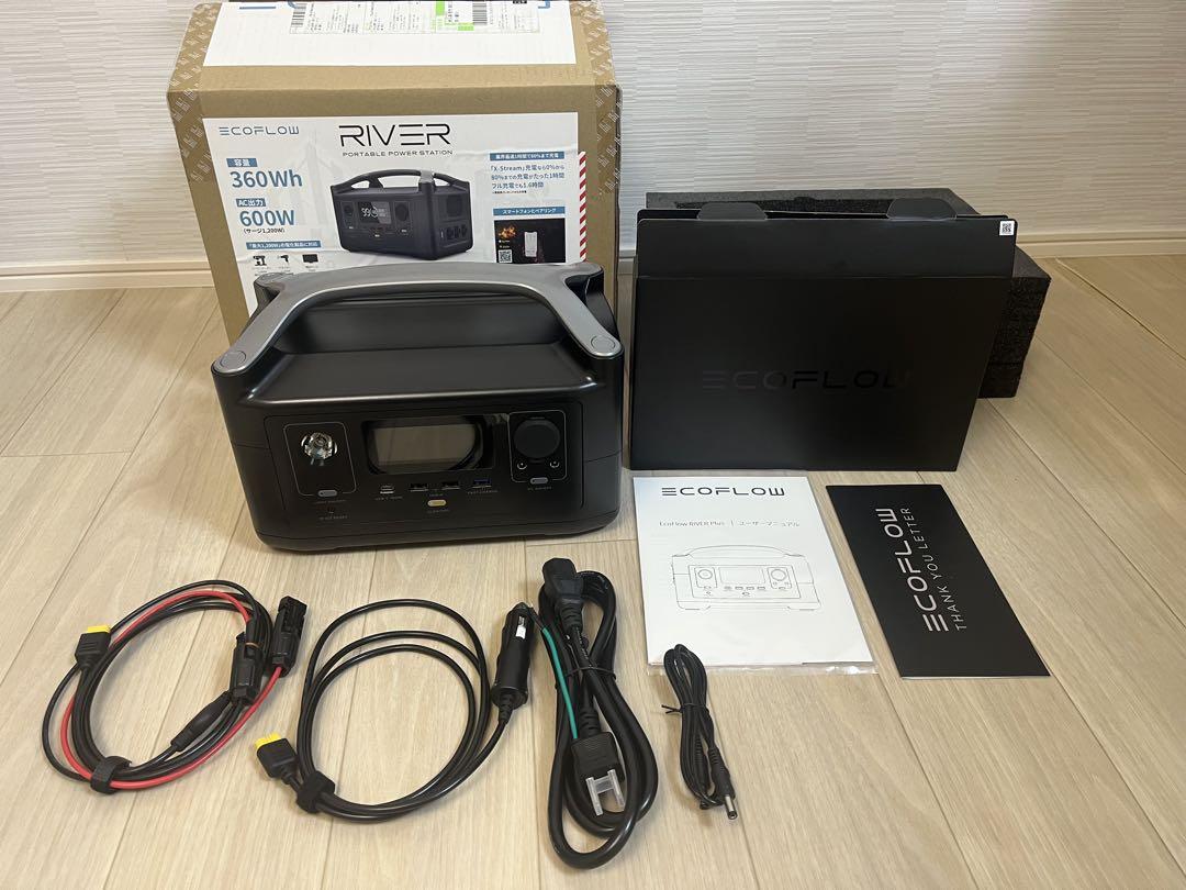 エコフロー EcoFlow RIVER Plus リバープラス 360Wh