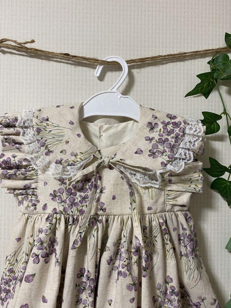 ハンドメイド　大人用ワンピース、 子供用ワンピース
