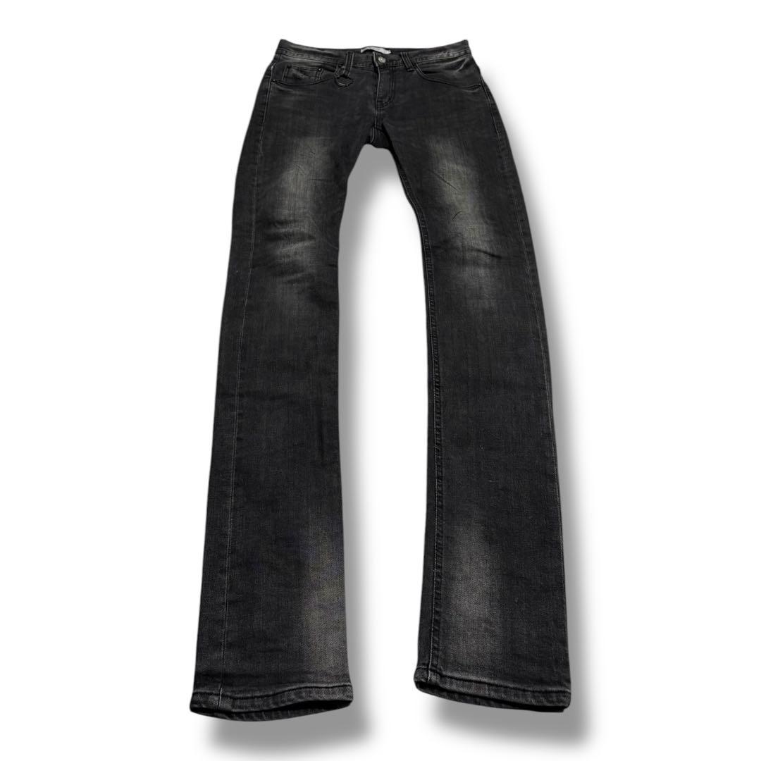 MIDAS black wash skinny denim archive