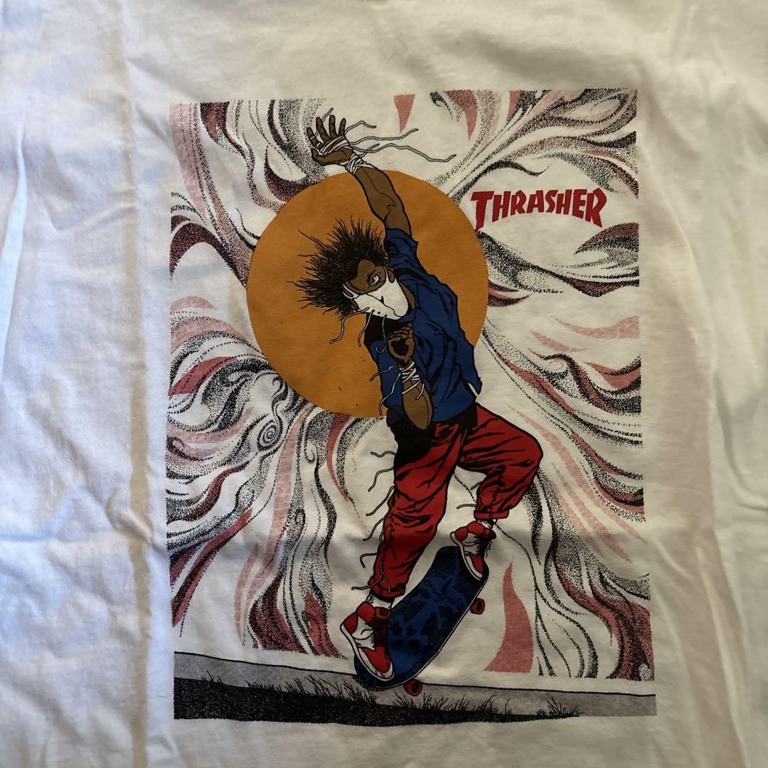 THRASHER パスヘッド Tシャツ 00s スケートボード