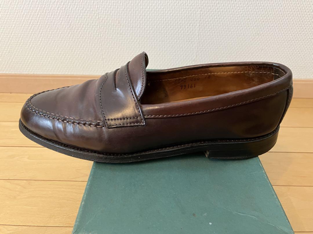 BEAMS別注 Alden 99161シェル コードバン コインローファー 8D