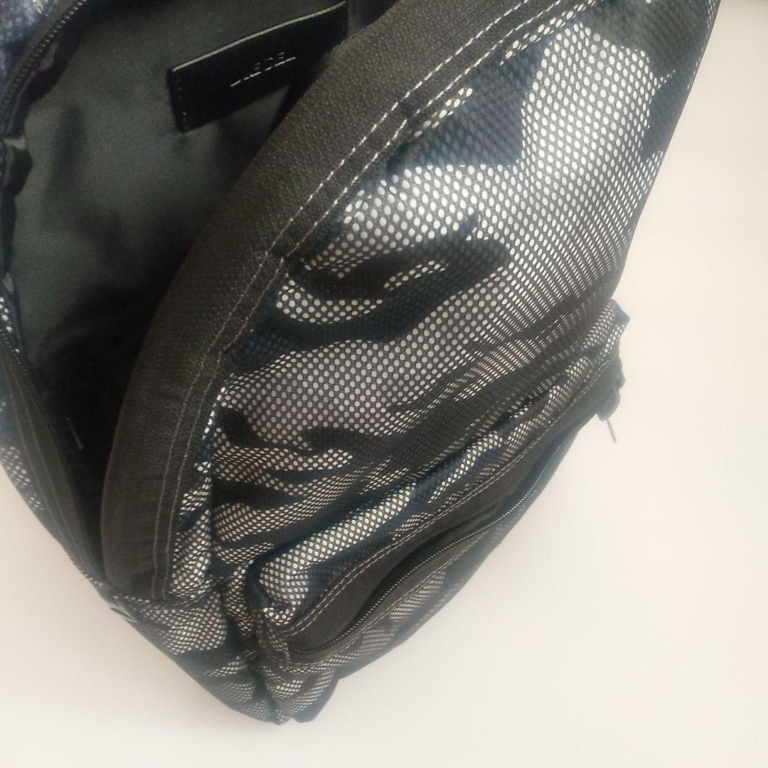 【定価15180円】DIESEL ディーゼル カモフラ柄バックパック グレー