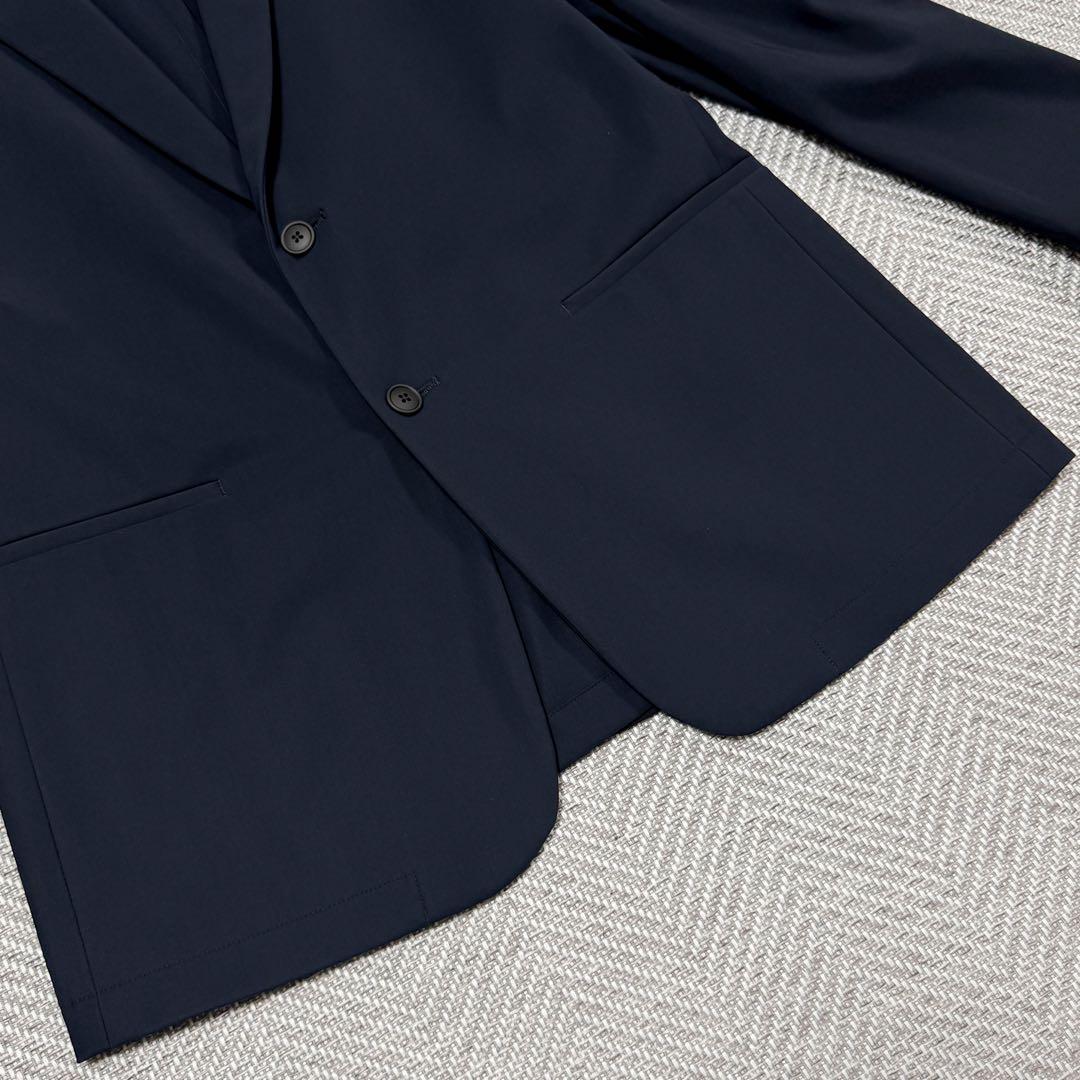 美品 セオリー 現行 PRECISION PONTE ジャケット ネイビー