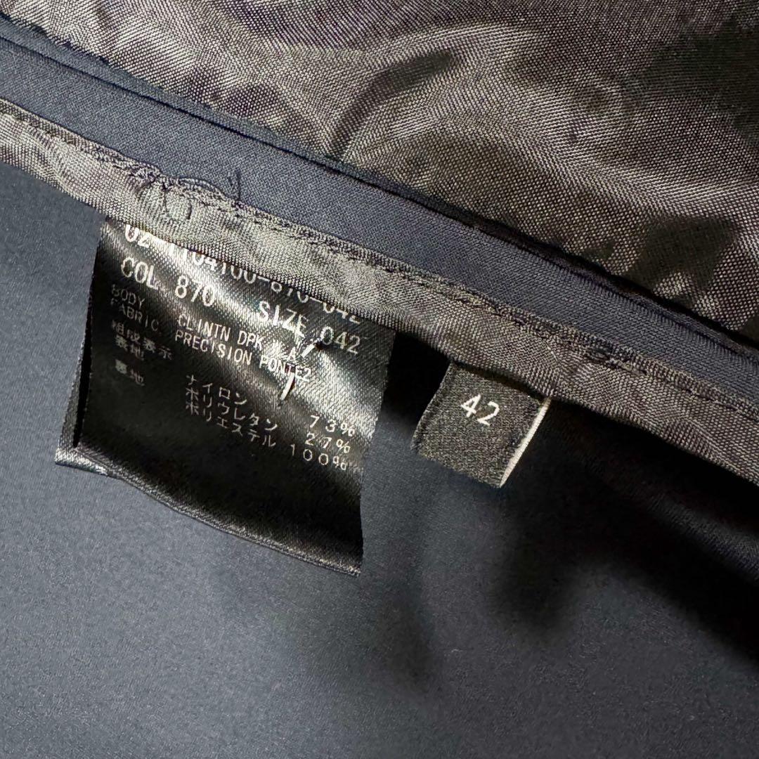 美品 セオリー 現行 PRECISION PONTE ジャケット ネイビー