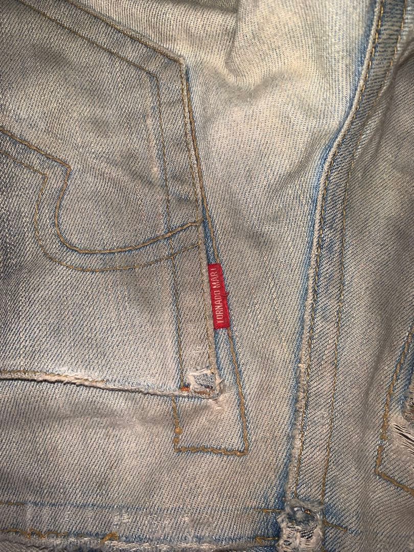 9/6まで値下げ中　TORNADO MART フレア デニムパンツL アーカイブ