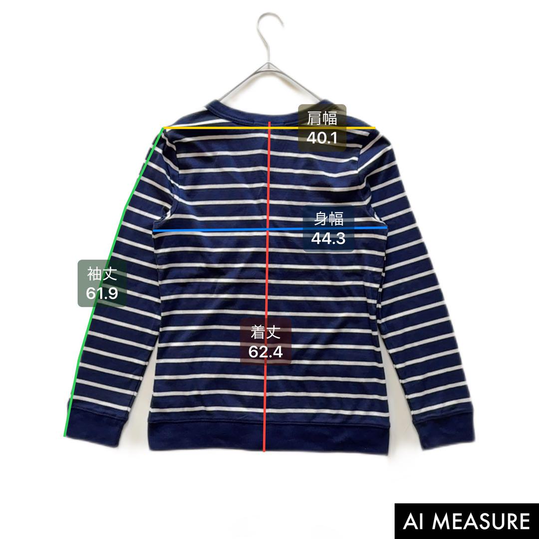新品✨️ローレンラルフローレン Vネックボーダーカーディガン
