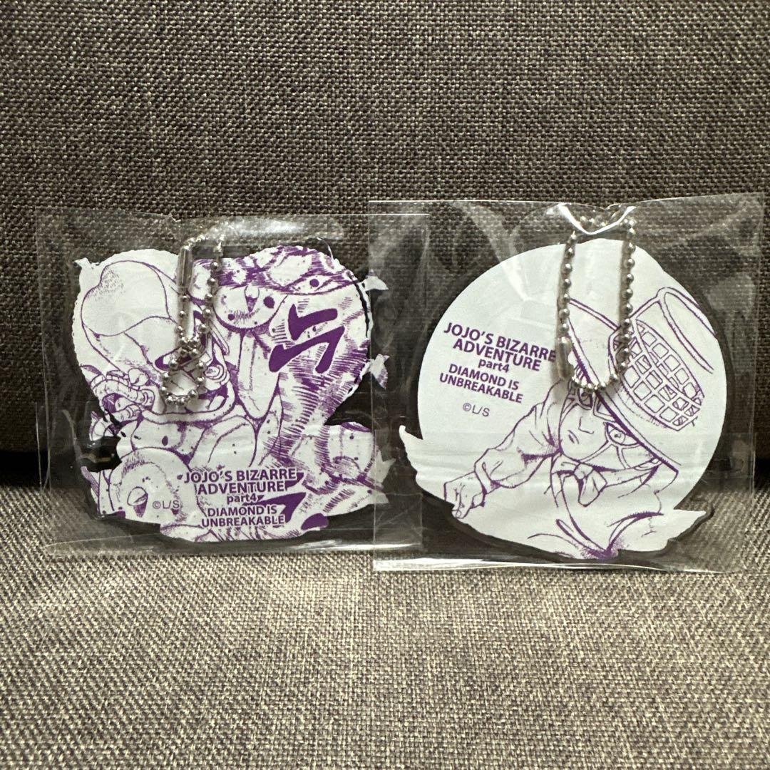 ジョジョ展 岸辺露伴 東方仗助 アクリルキーホルダー アクキー