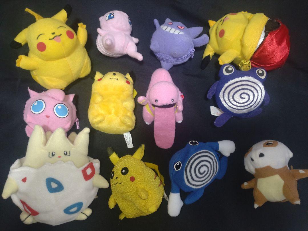 ポケモン ぬいぐるみセット 初期 ピカチュウ くるりんマスコット