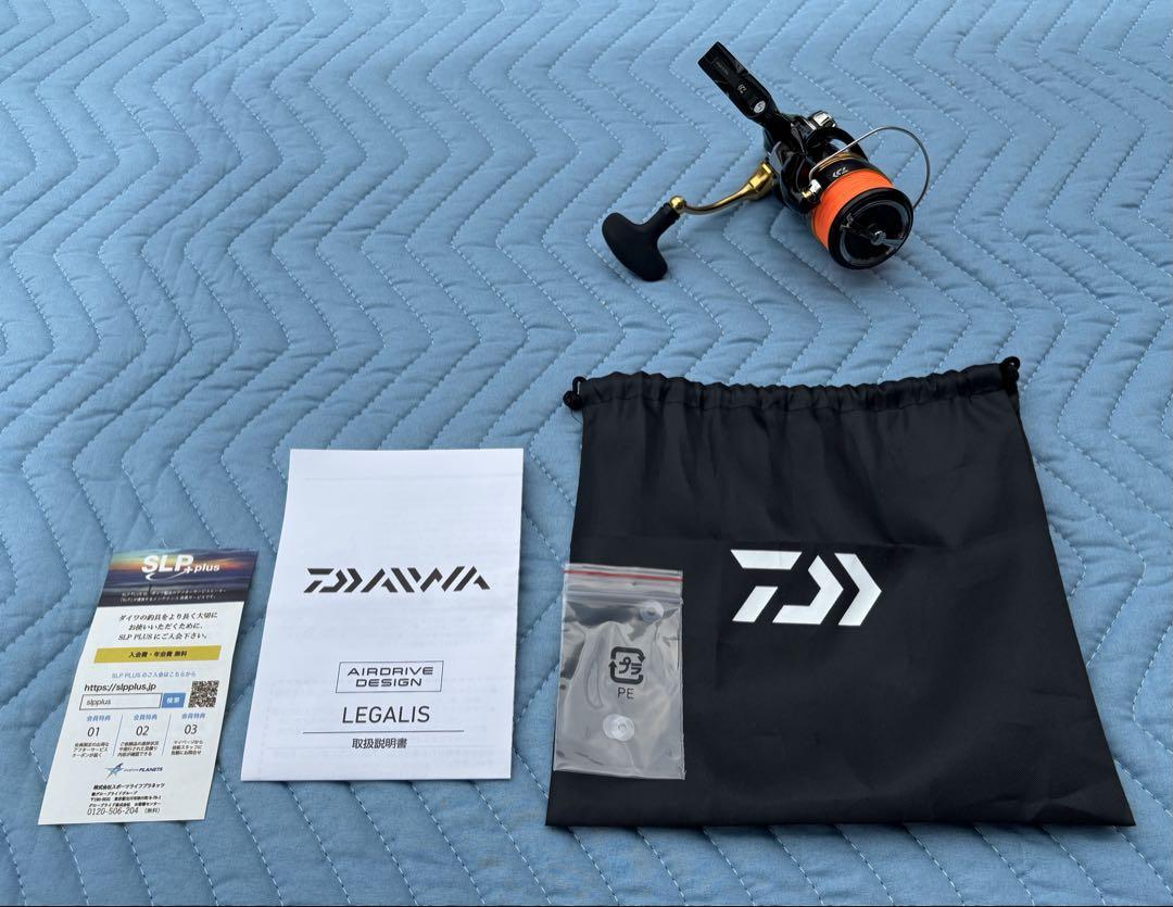 ダイワ DAIWA LEGALIS LT2500D スピニングリール +ライン