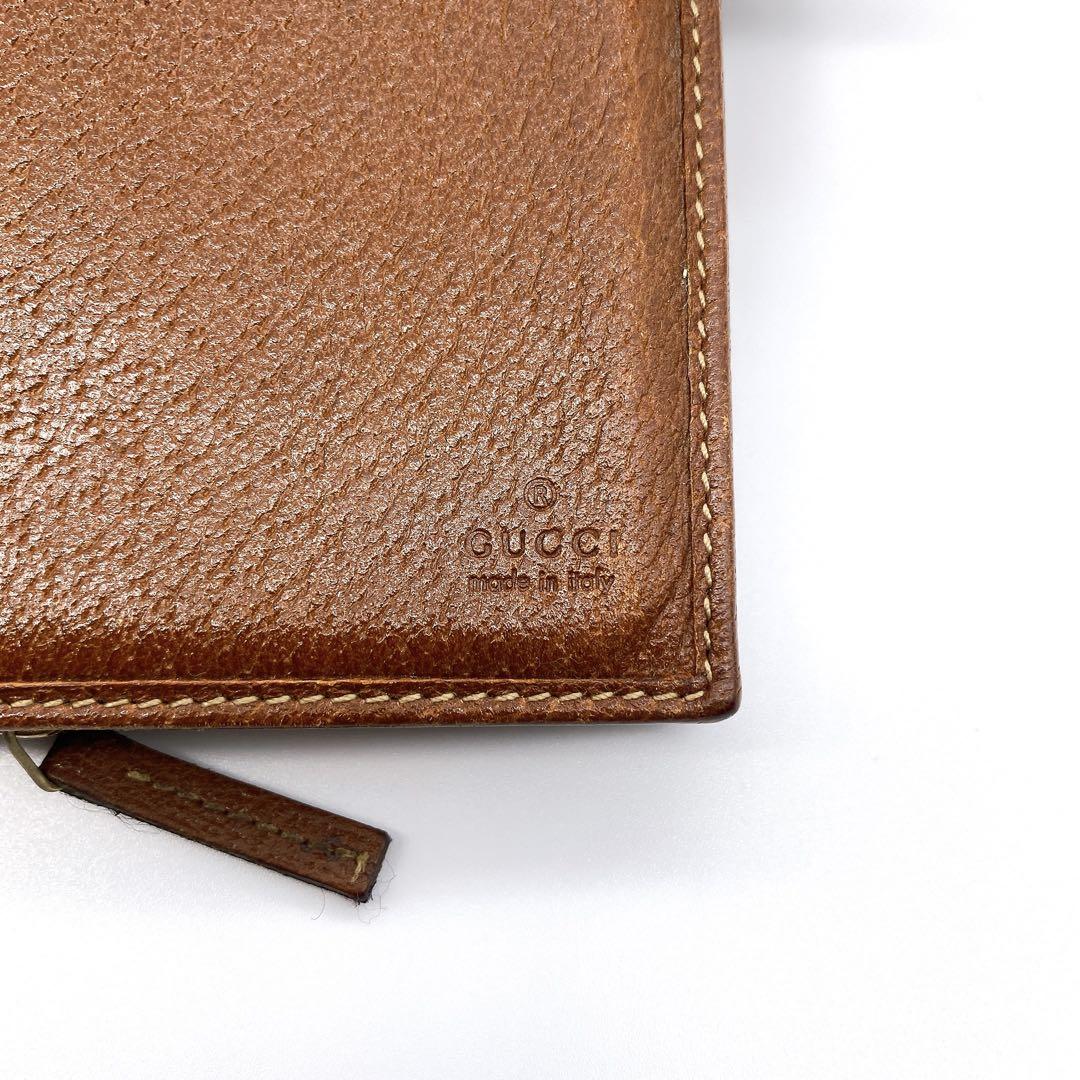 GUCCI グッチ デニム インターロッキング 二つ折り 長財布