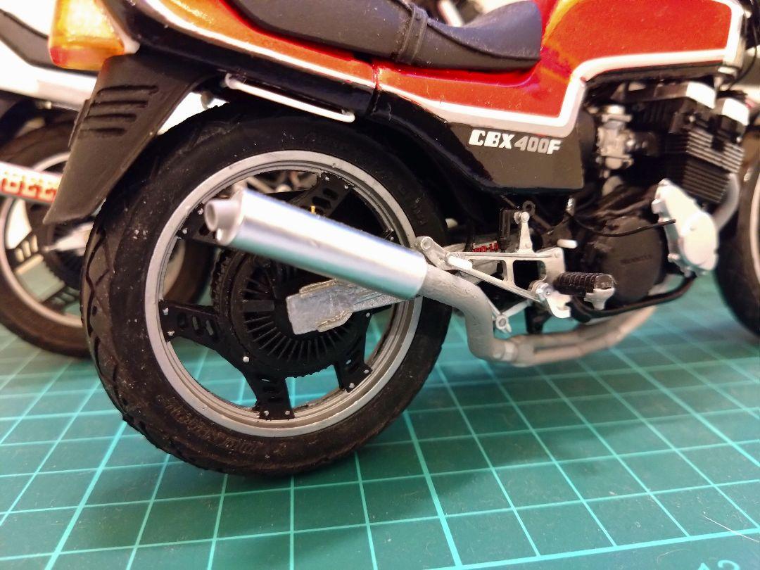 cbx400f ホイール　NC CBX 400 F 2型前後ホイール