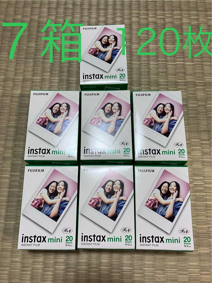 新品 チェキ フィルム140枚 7箱  INSTAX MINI JP 2パック