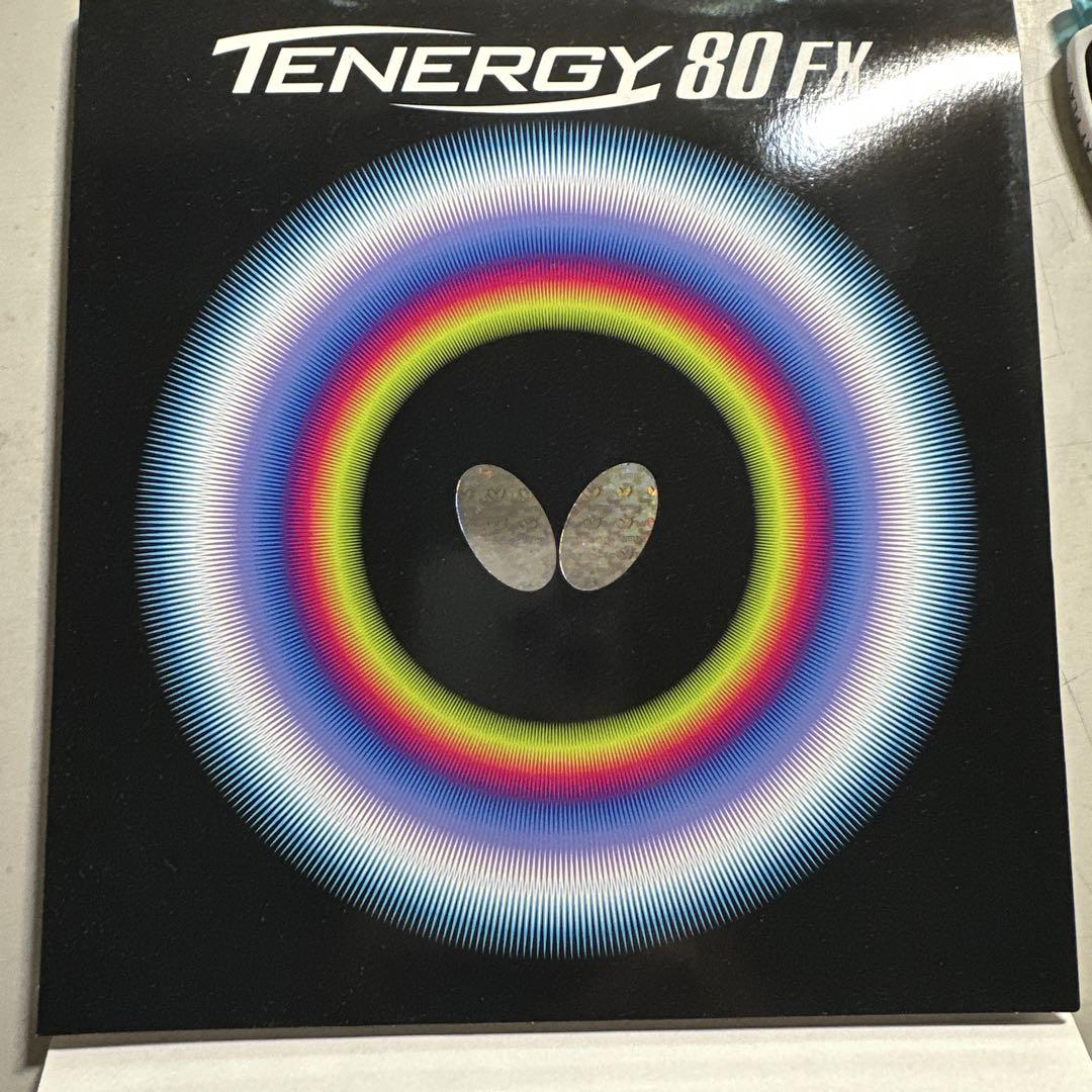 Butterfly Tenergy 80 FX 卓球ラバー 黒