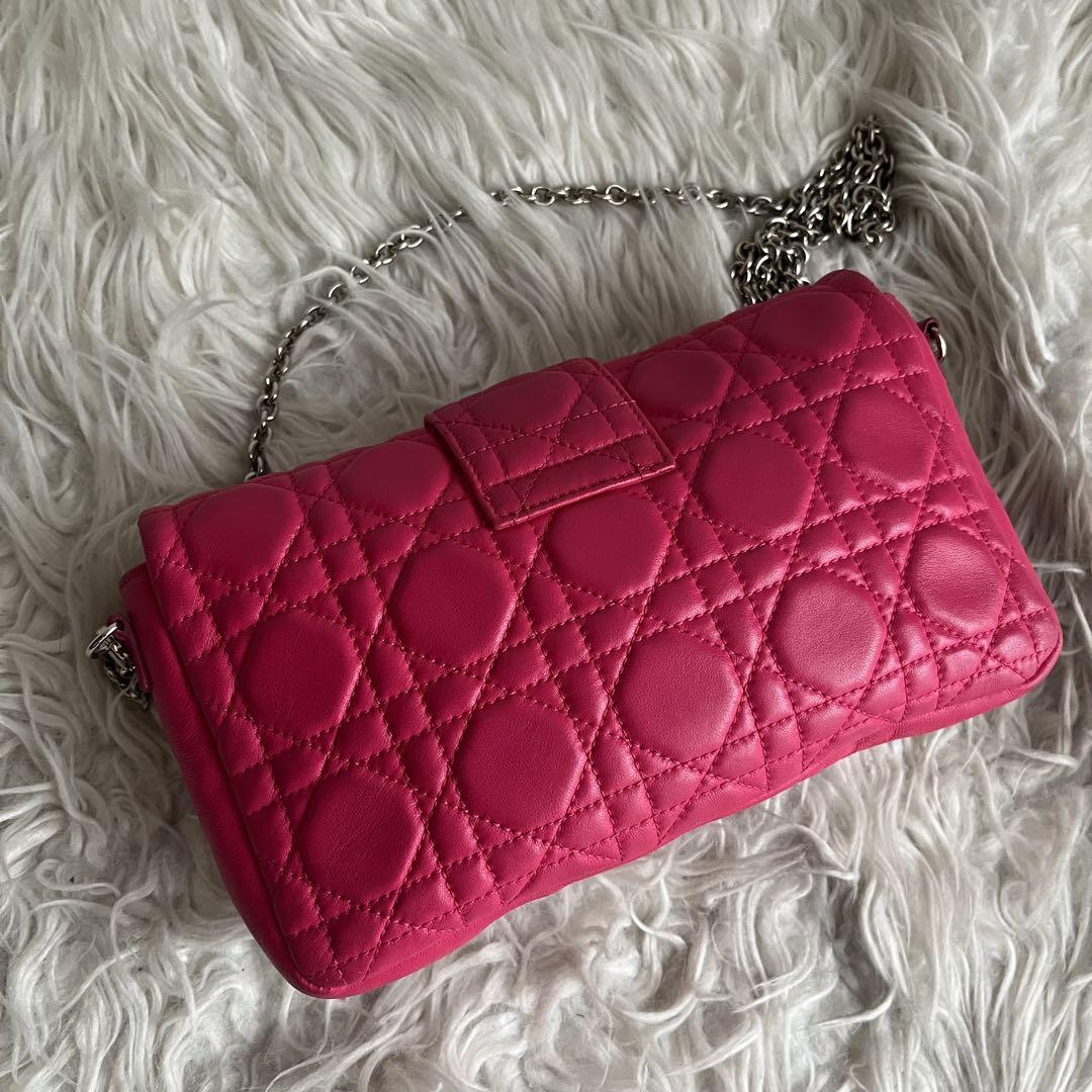 ✨️極美品✨️ ChristianDior  カナージュ　 ショルダーバッグ ピンク
