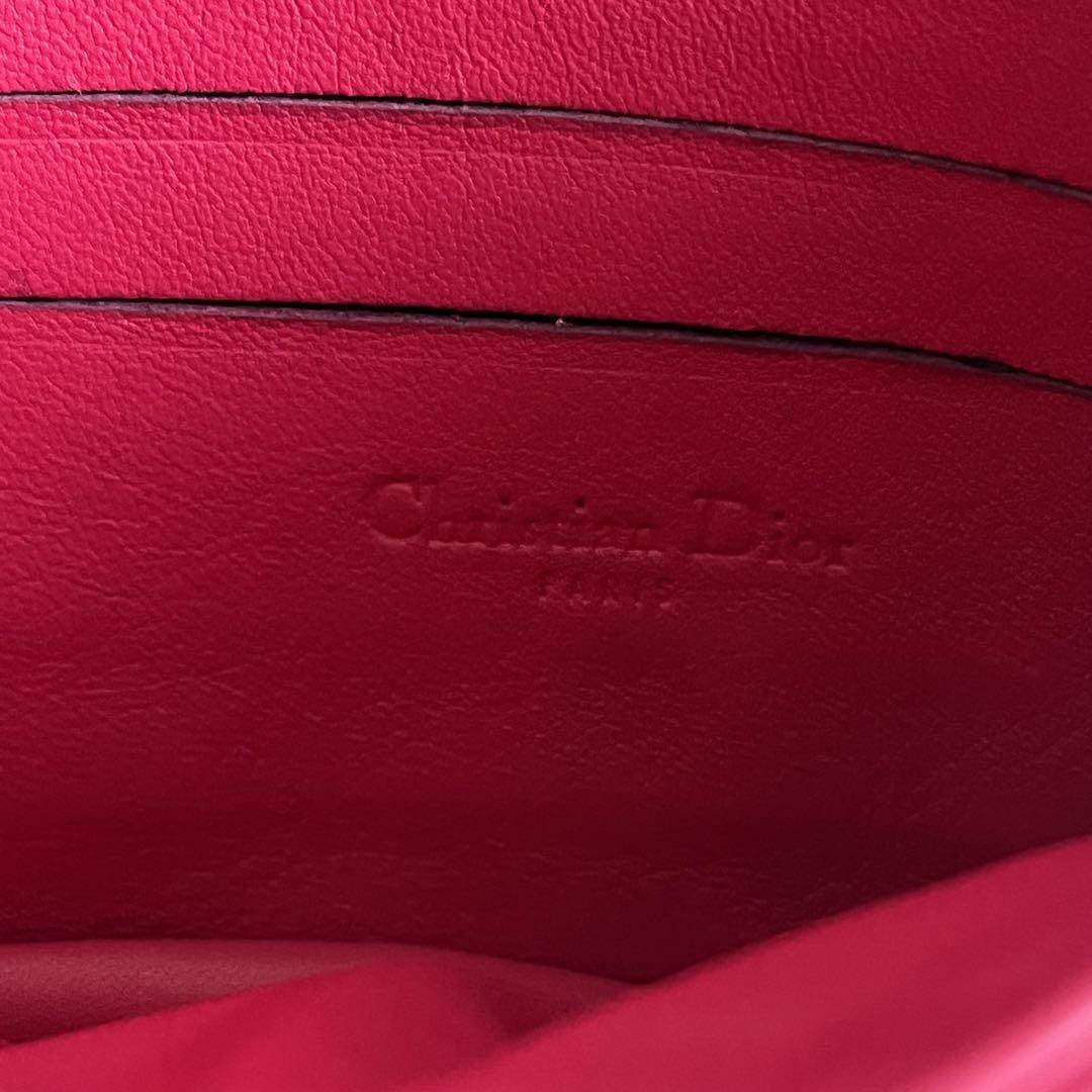 ✨️極美品✨️ ChristianDior カナージュ ショルダーバッグ ピンク