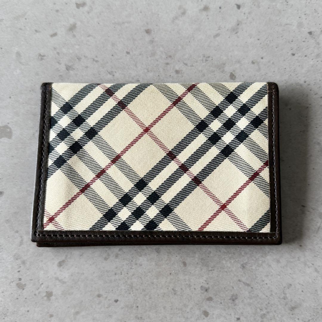 BURBERRY バーバリー ノバチェック 名刺入れ 定期入れ カード