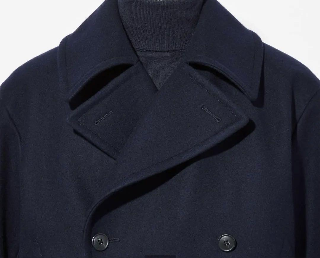 新品未使用Uniqlo +J ウールブレンドオーバーサイズピーコート  XL