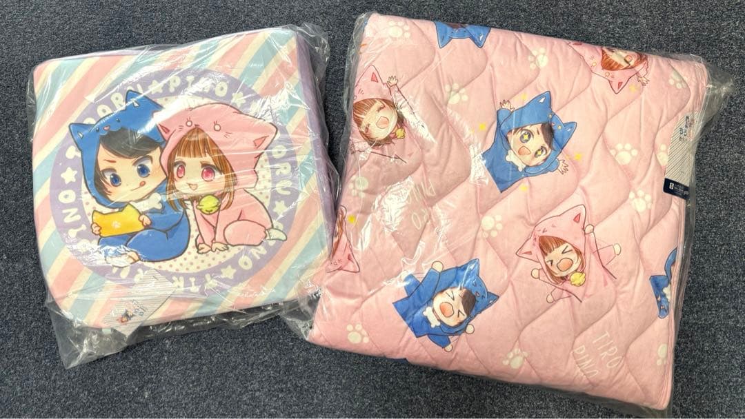 ちろぴの　敷きパッド　クッション　セット