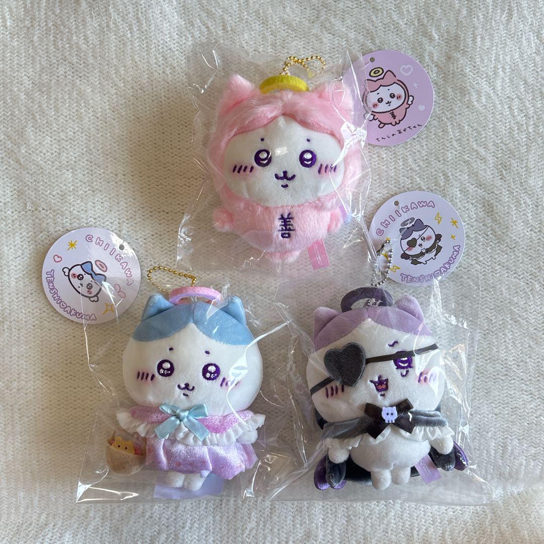 ちいかわ てんし♡あくま ハチワレマスコット - メルカリ