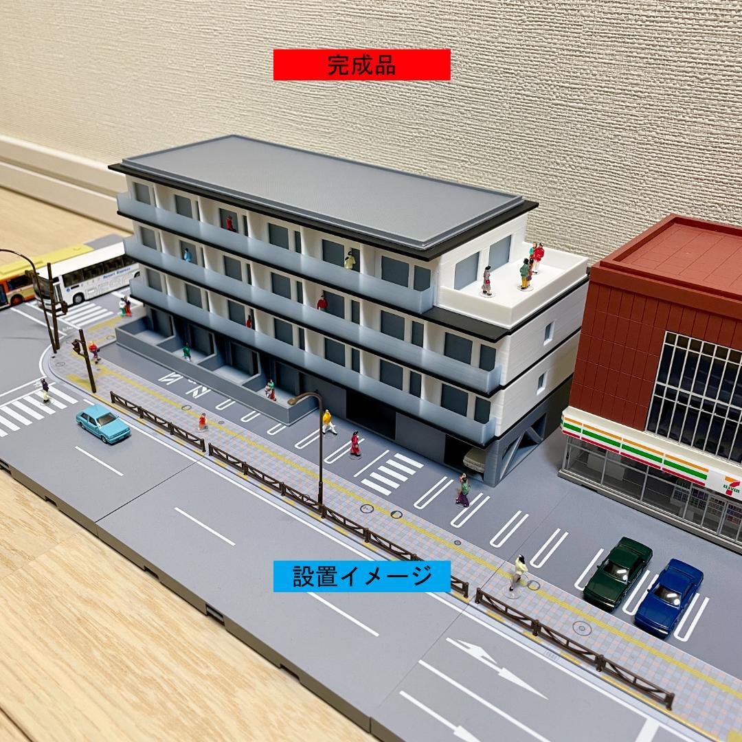 Nゲージ 都市型マンションC ストラクチャー（完成品）模型 Nゲージ 都市型マンションC ストラクチャー（完成品）模型